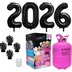 Helium-Set Silvester XXL "2026"