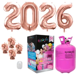 Helium-Set Silvester XXL
