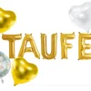 Helium-Set Taufe Gold
