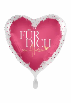 Herzballon "Für Dich von Herzen"