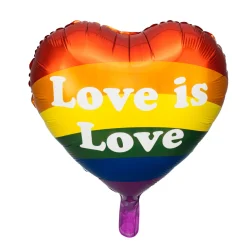 Herzballon "Love is Love"