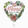 Herzballon "Mama, Danke für Alles"