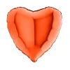 Herzballon Orange