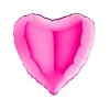 Herzballon Pink