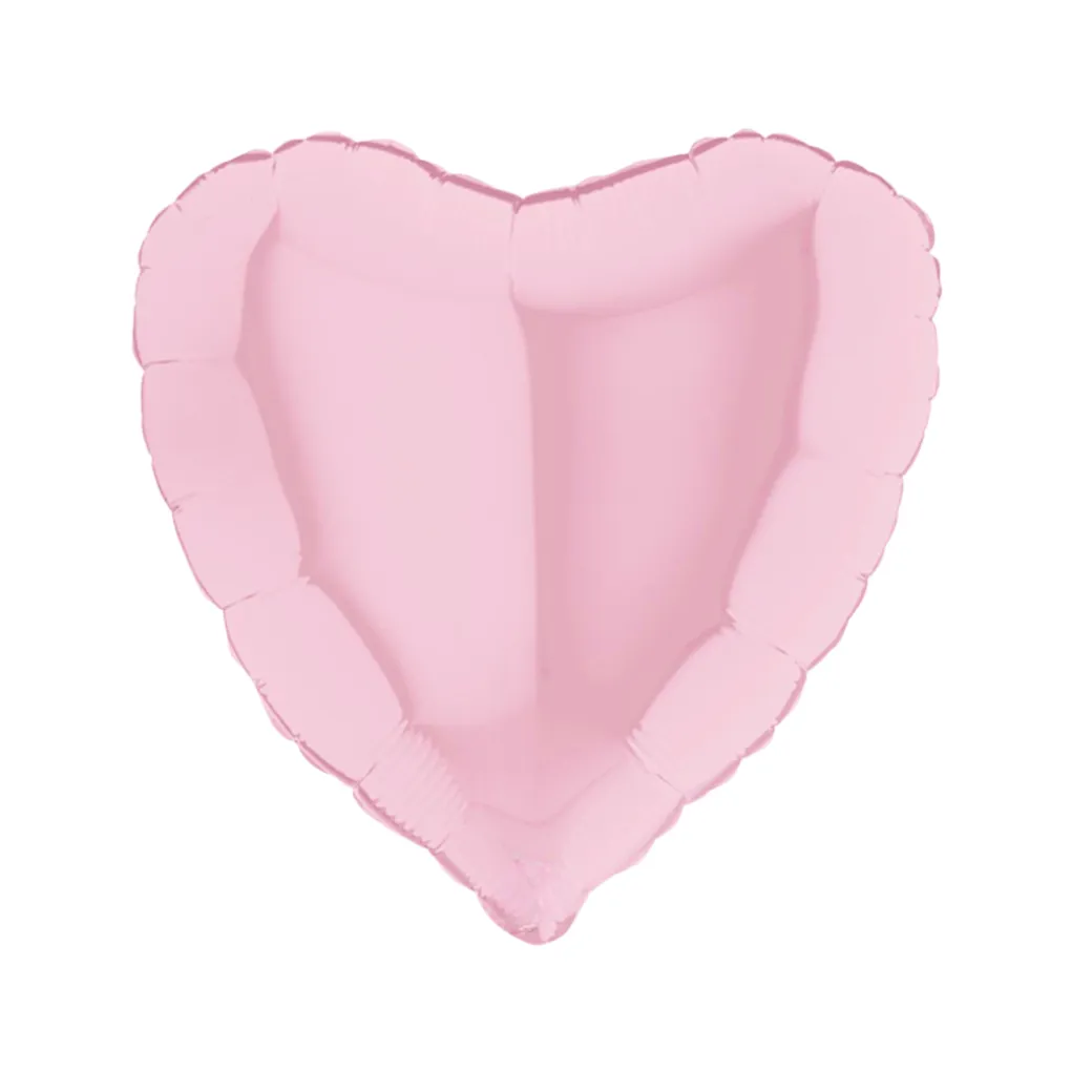Herzballon Rosa
