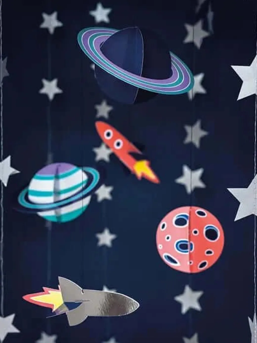 Hängedeko Weltraum / Space