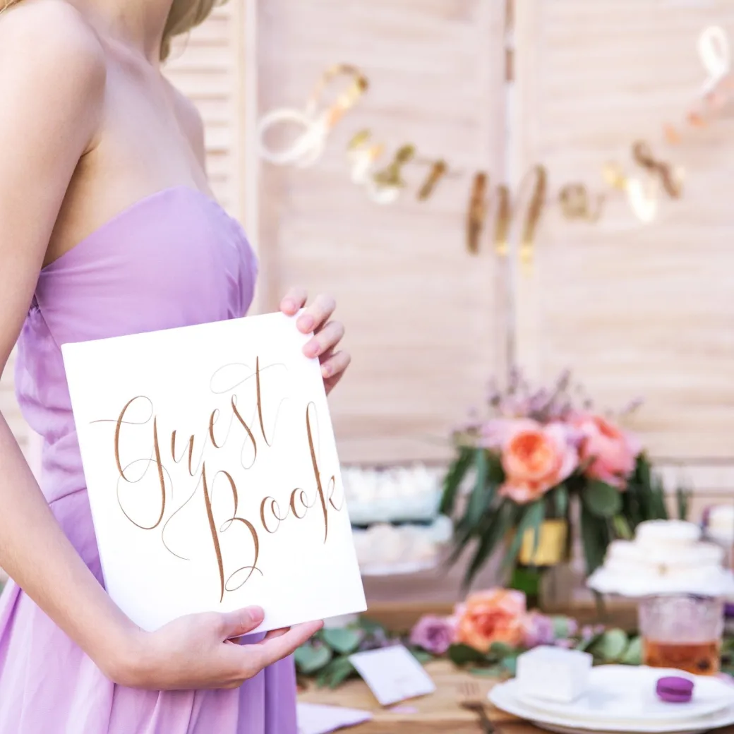 Hochzeit Gästebuch "Guest Book"