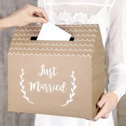 Hochzeitskarten Box - Just Married