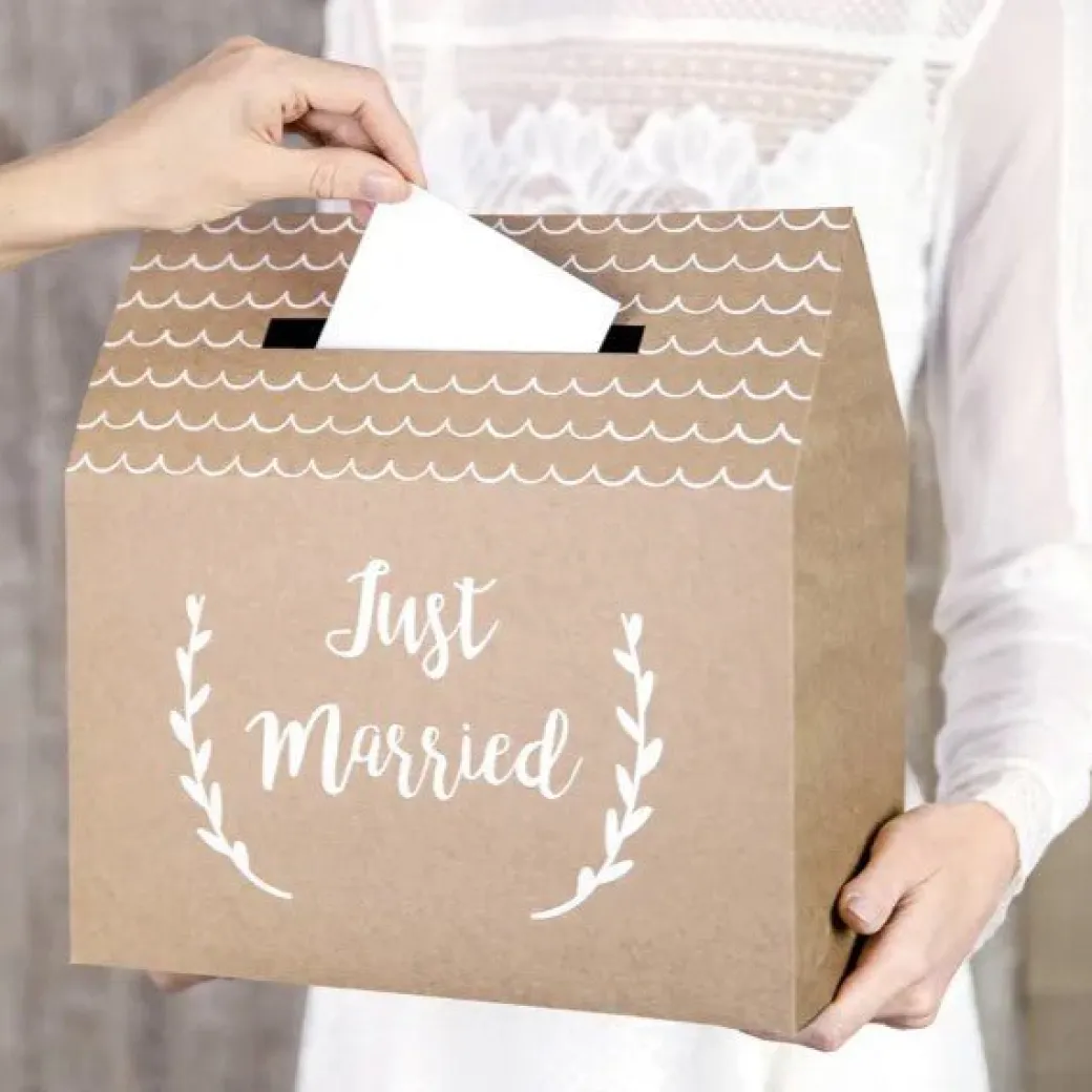 Hochzeitskarten Box - Just Married