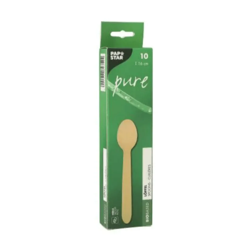 Holzlöffel 16cm 10 Stk.
