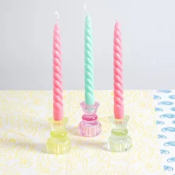 Kerzenständer 2-in-1 Gelb
