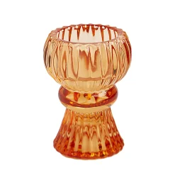 Kerzenständer 2-in-1 Orange