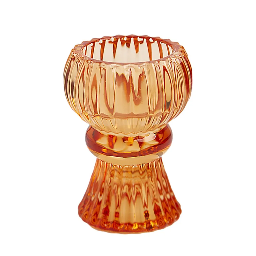 Kerzenständer 2-in-1 Orange