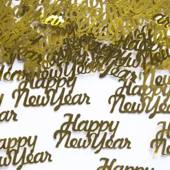 Konfetti "Happy New Year" Gold