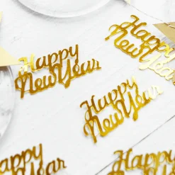 Konfetti "Happy New Year" Gold