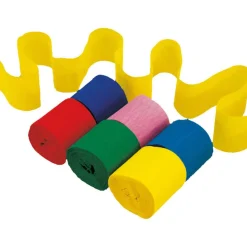Kreppbänder Bunt 6 Stk.