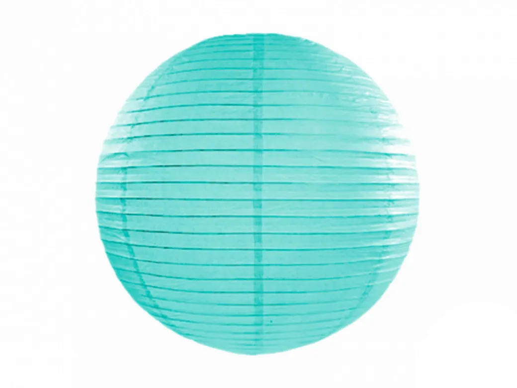 Lampion Ø 35cm Türkis