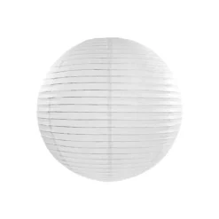 Lampion Ø 35cm Weiß