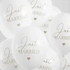 Latexballons "Just Married" 10 Stk.