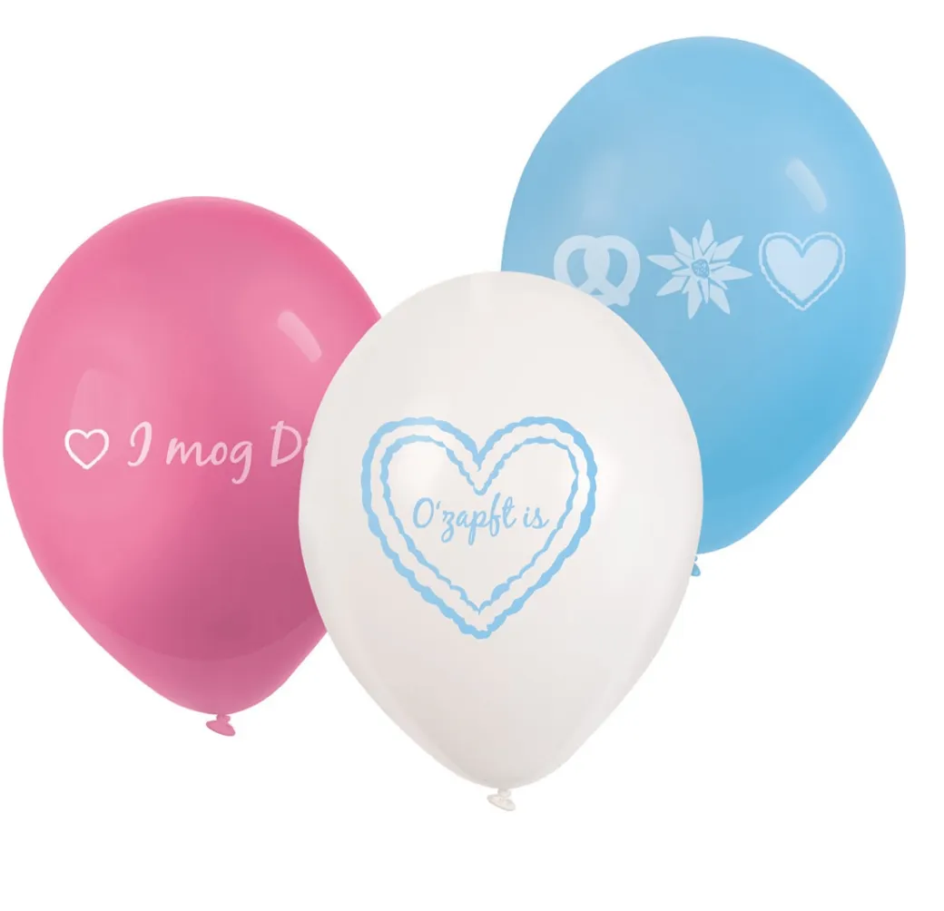 Latexballons Oktoberfest 6 Stk.