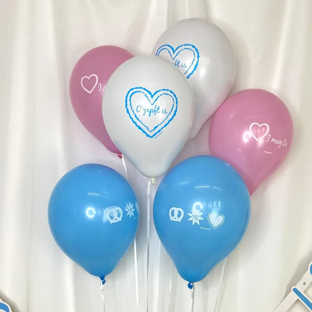Latexballons Oktoberfest 6 Stk.