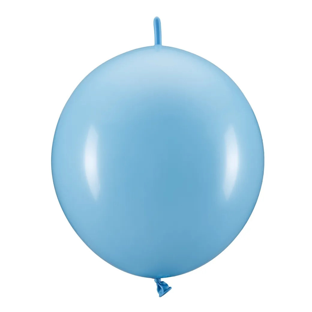 Linking Luftballon Ø 33cm Hellblau 20 Stk.