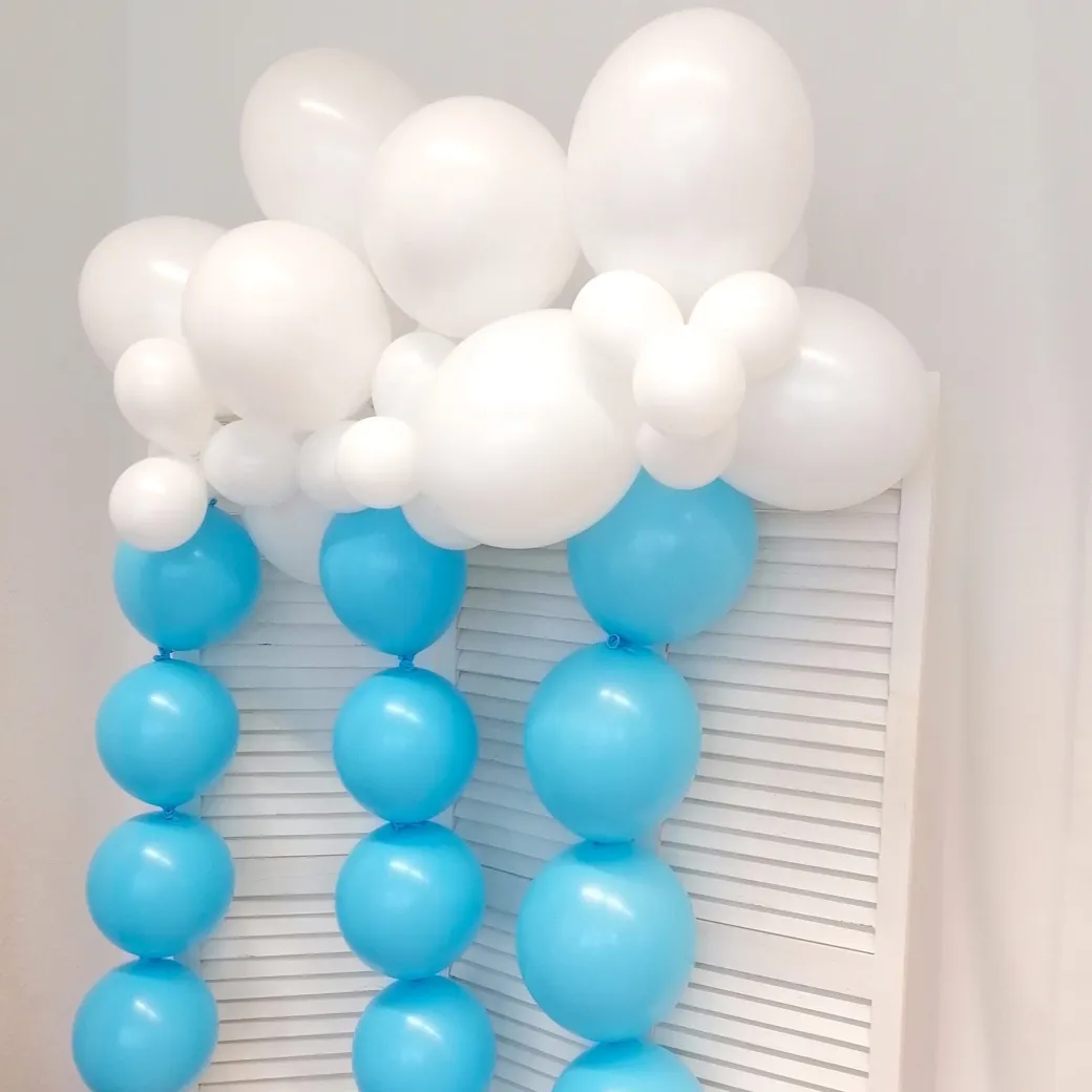 Linking Luftballon Ø 33cm Hellblau 20 Stk.