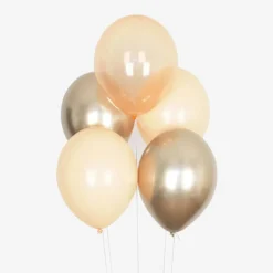 Luftballon Ø 30cm Apricot Mix 10 Stk.
