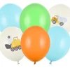 Luftballon Ø 30cm Baufahrzeuge 6 Stk.