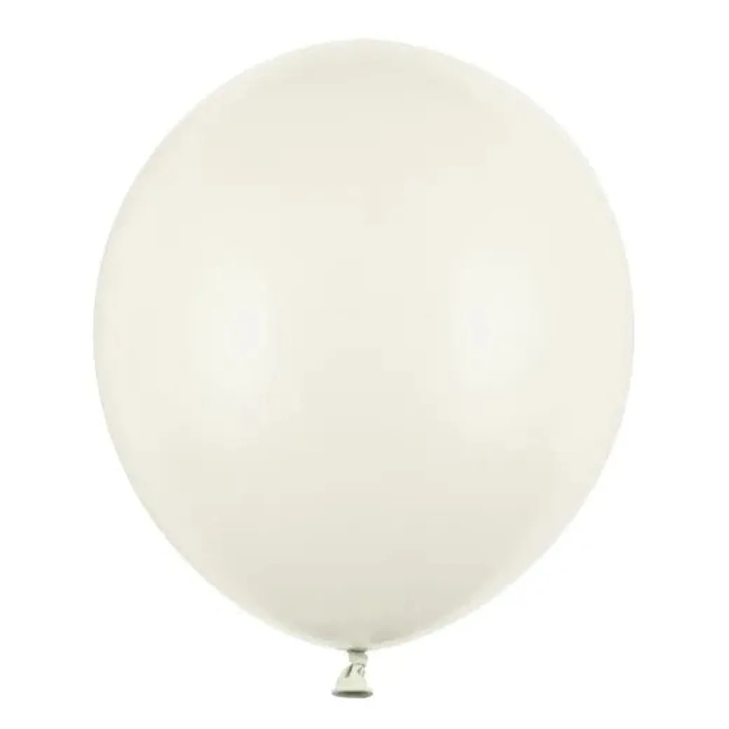 Luftballon Ø 43cm Pastell Creme 25 Stk.
