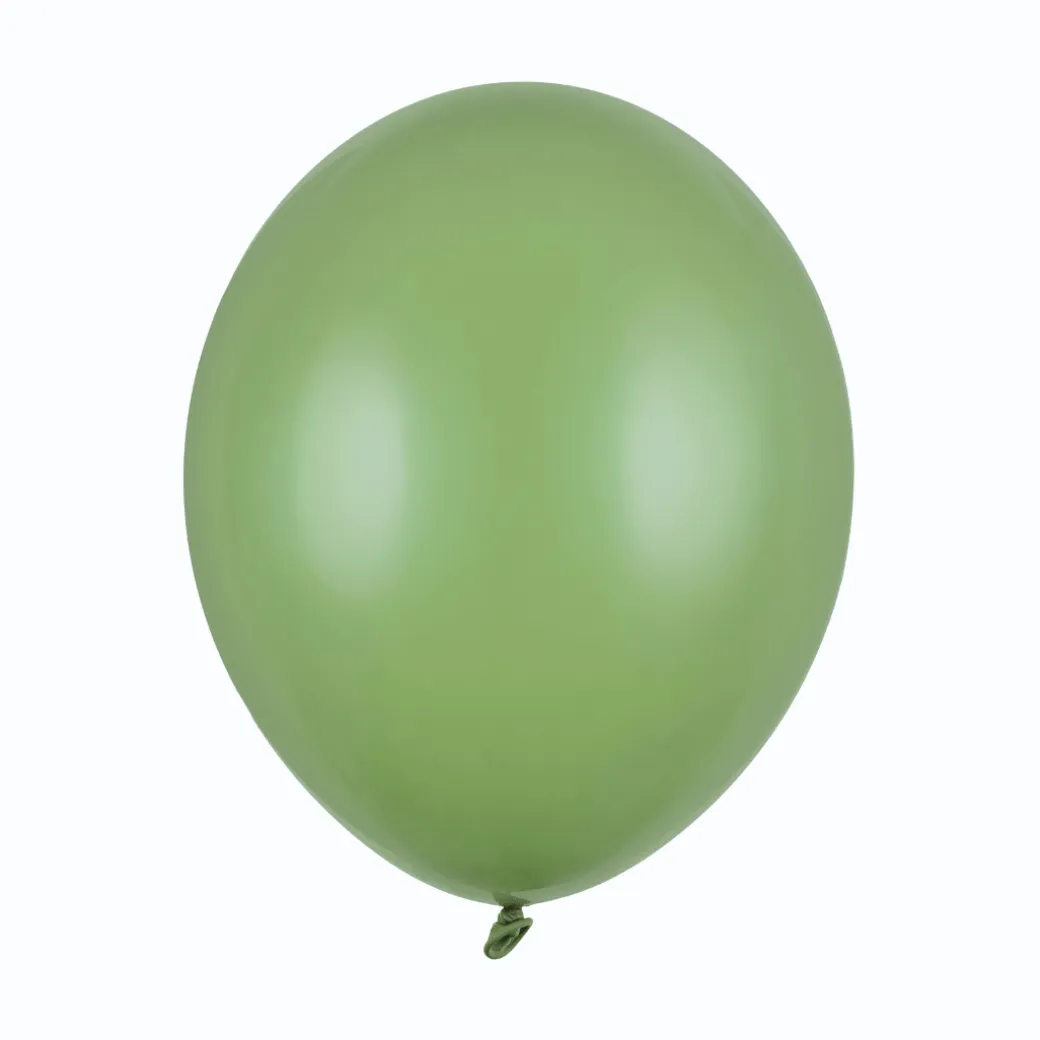 Luftballon Ø 30cm Pastell Eukalyptus 50 Stk.