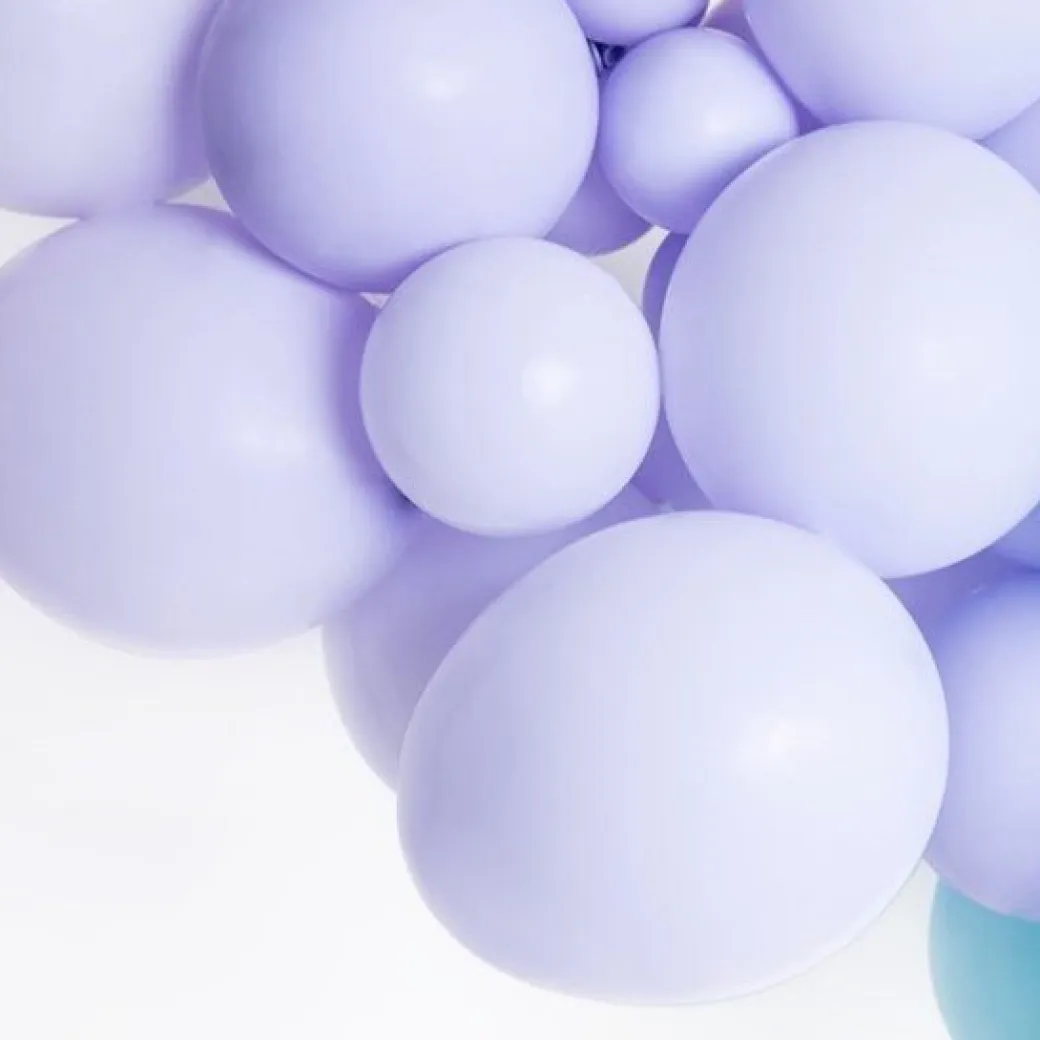 Luftballon Ø 30cm Pastell Flieder 50 Stk.