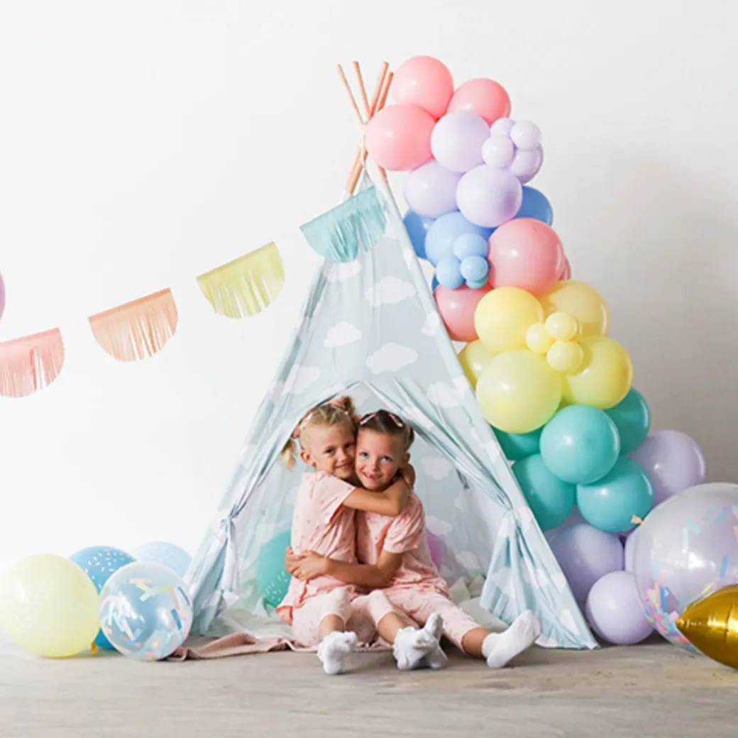 Luftballon Ø 33cm Pastell Mix 50 Stk.
