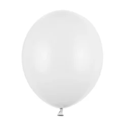 Luftballon Ø 30cm Pastell Weiß 50 Stk.