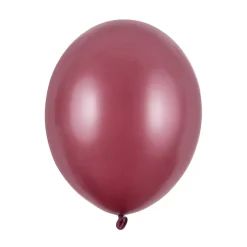 Luftballon Ø 30cm Pearl Aubergine 50 Stk.