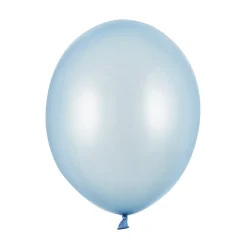 Luftballon Ø 30cm Pearl Hellblau 50 Stk.
