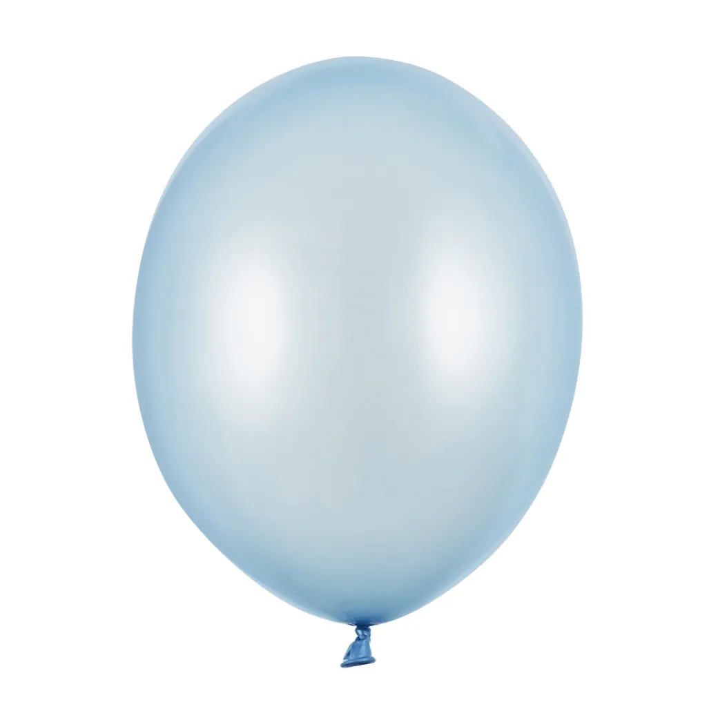 Luftballon Ø 30cm Pearl Hellblau 50 Stk.