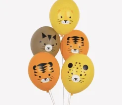 Luftballon Ø 30cm Safari Mix 5 Stk.