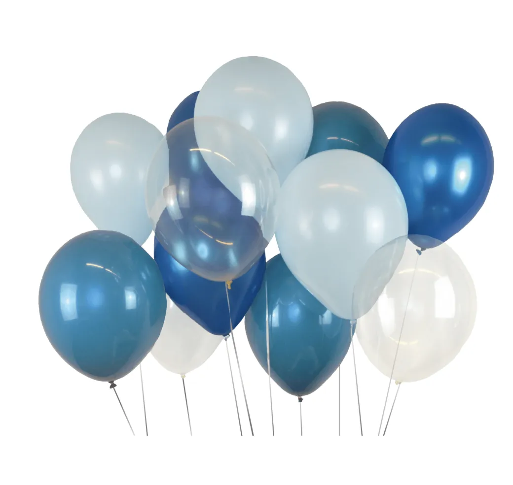 Luftballon-Set Blaue Brise 20 Stk.