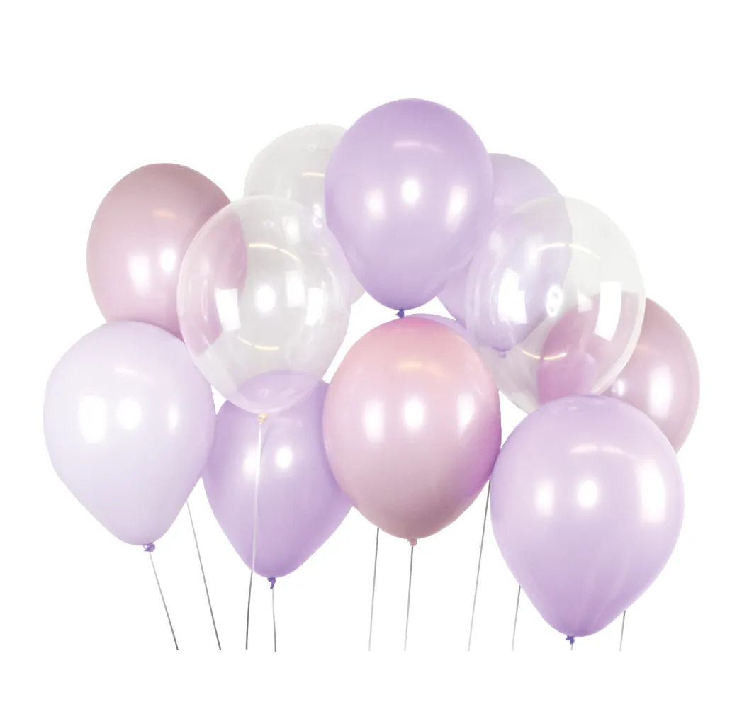 Luftballon-Set Lila Laune 20 Stk.