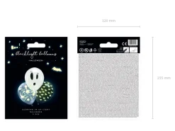 Luftballons Halloween Glow in the Dark 3Stk.