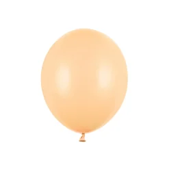 Mini Ballons Ø 12cm Pastell Apricot 10 Stk.