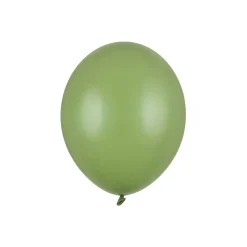 Mini Ballons Ø 12cm Pastell Eukalyptus 100 Stk.