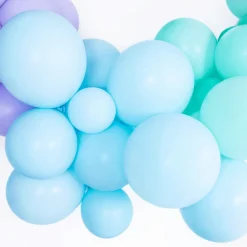 Mini Ballons Ø 12cm Pastell Hellblau 100 Stk.