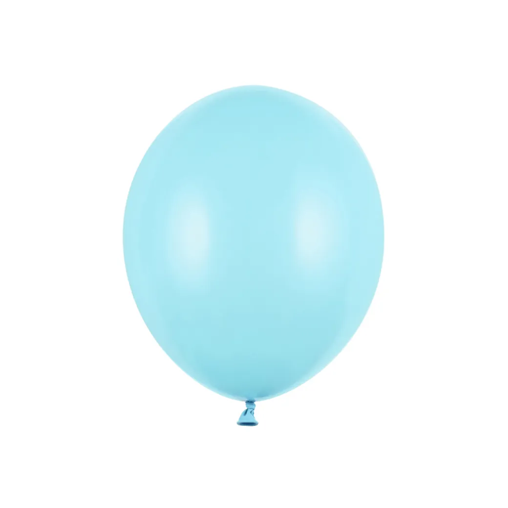 Mini Ballons Ø 12cm Pastell Hellblau 100 Stk.