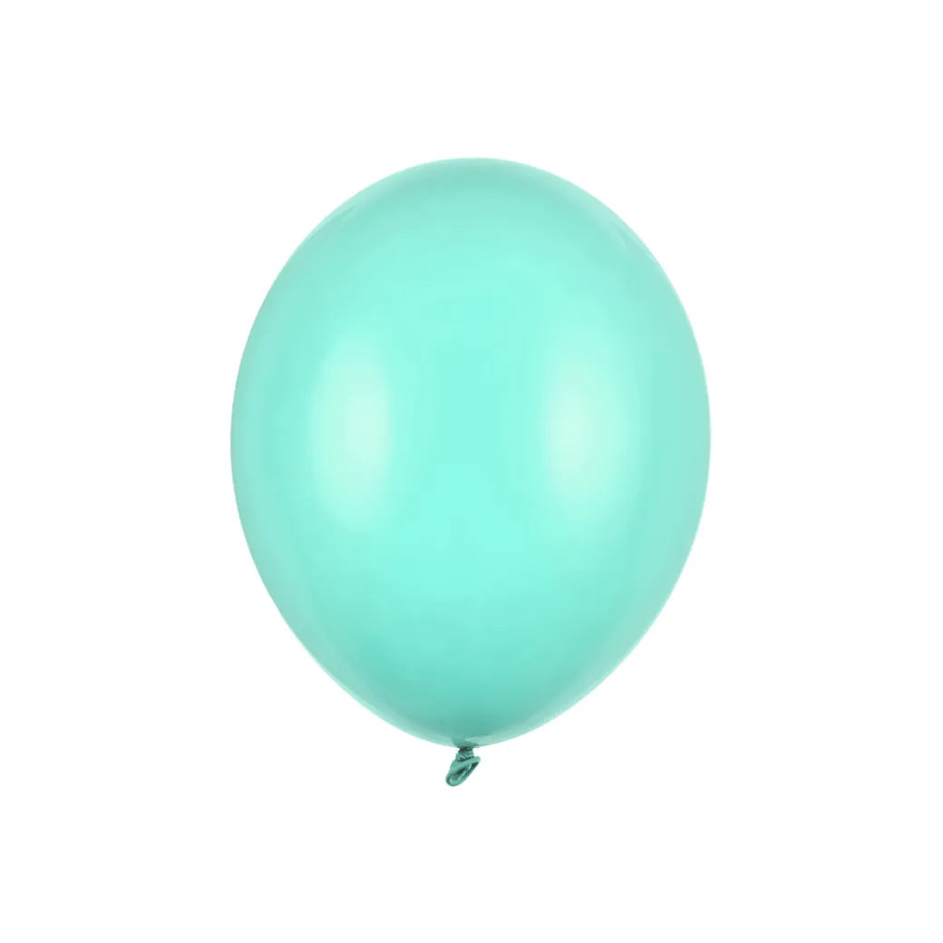 Mini Ballons Ø 12cm Pastell Mint 100 Stk.