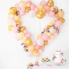 Mini Ballons Ø 12cm Pastell Rosa 100 Stk.