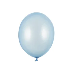 Mini Ballons Ø 12cm Pearl Hellblau 100 Stk.
