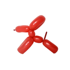 Modellierballon Rot 10 Stk.