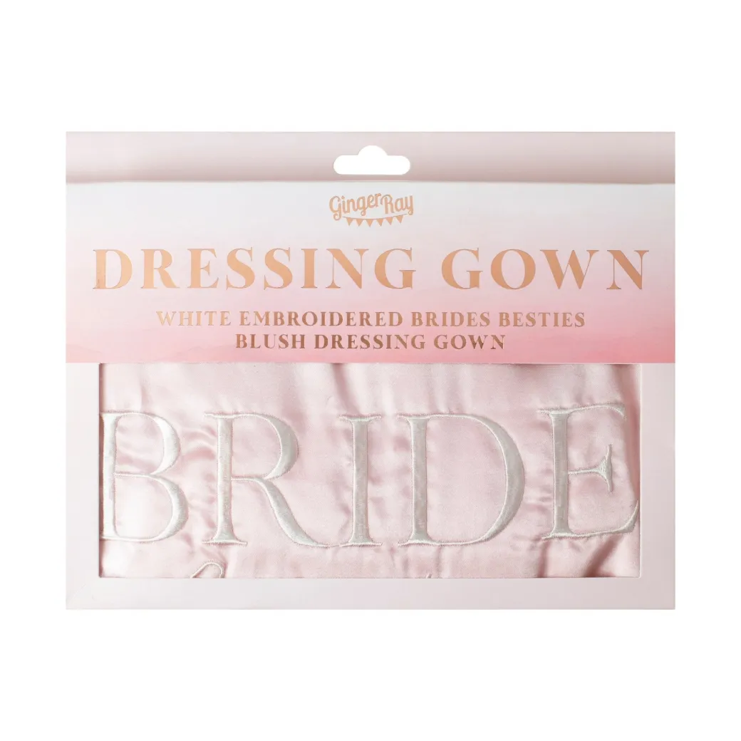 Morgenmantel "Brides Besties" Rosa